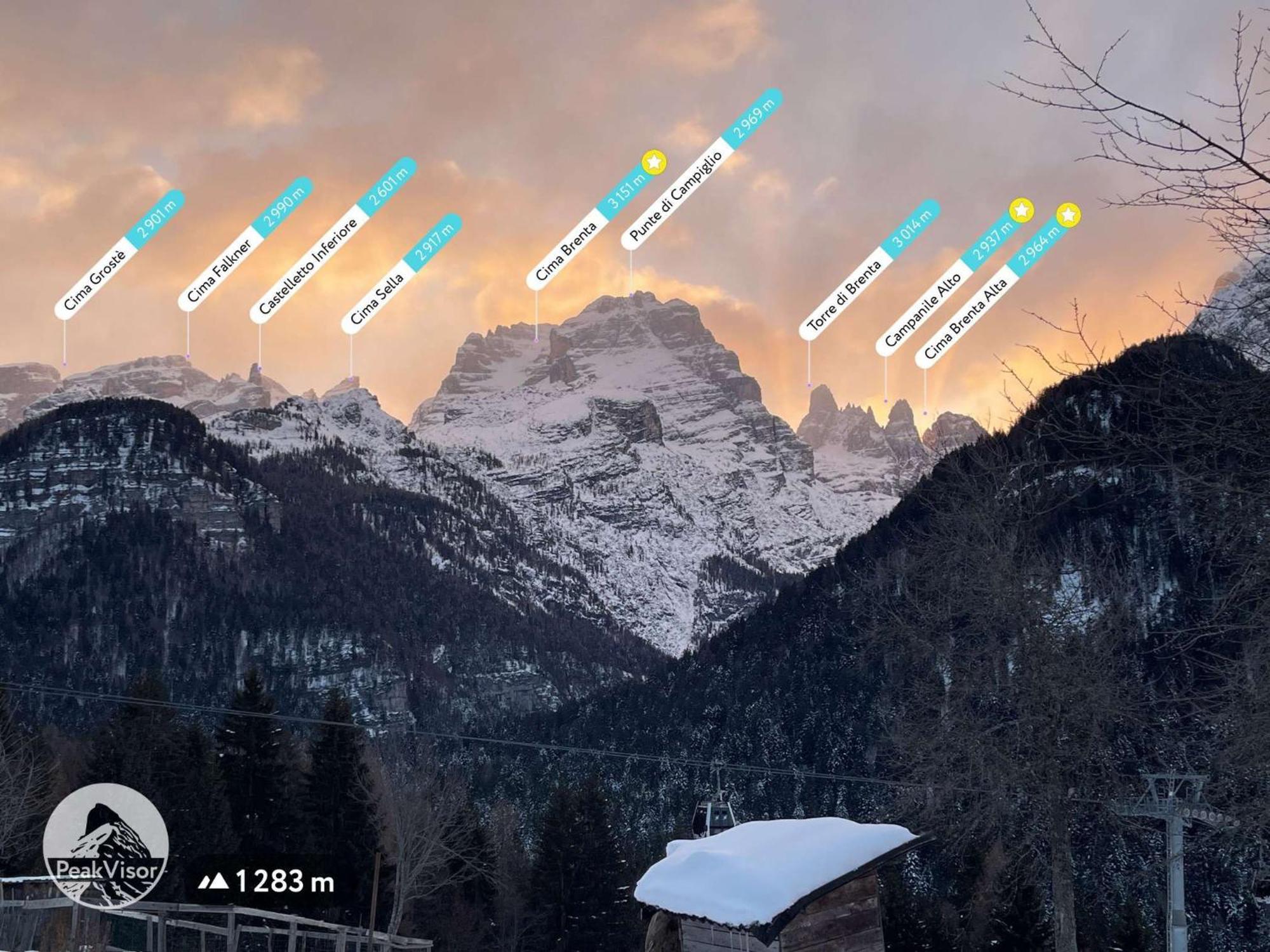 Villa Alpina Campiglio 마돈나 디 캄필리오 외부 사진